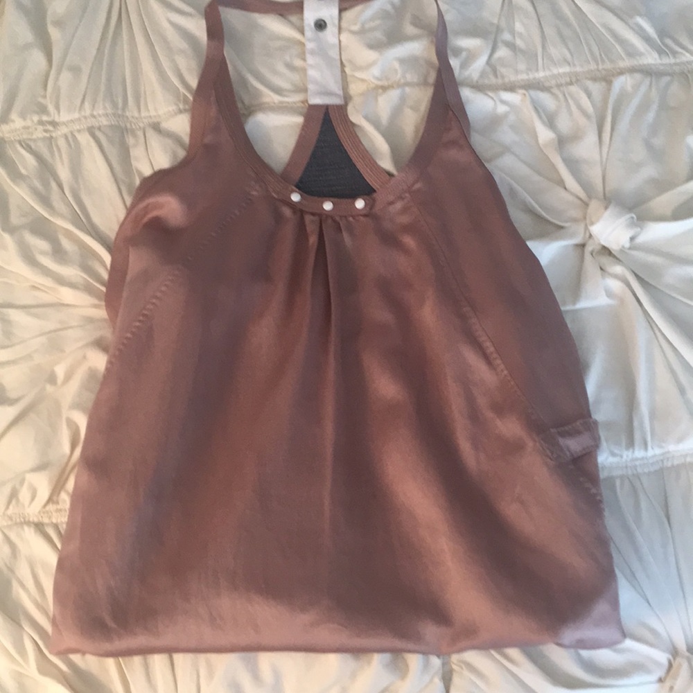 Silk tank top